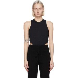 Live The Process Onyx Leotard Size S Black Thong $210